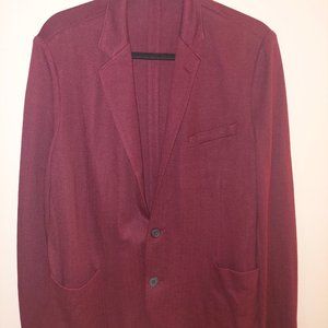 Nordstrom Rack Burgundy (2-Button) Blazer